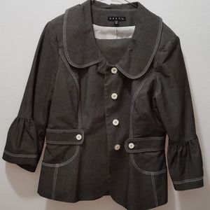 Vesti Charcoal Pantsuit